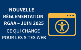 Nouvelle réglementation RGAA